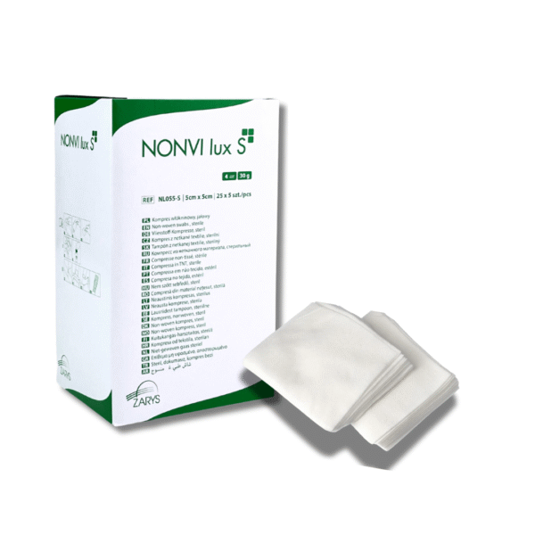 Стерилен Марлен Компрес - NONVI lux S - 5 x 5 см – 8 дипли